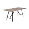 Armen Living Koala and Shasta 5 Piece Outdoor Patio Dining Set in Light Eucalyptus Wood and Wasabi Rope 840254336407 - alternate 5